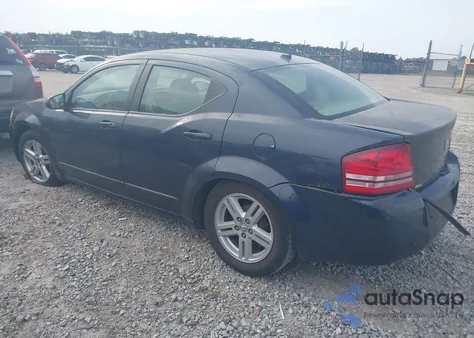2008 Dodge Avenger Sxt из США, поврежденный, VIN 1B3LC56K98N227150